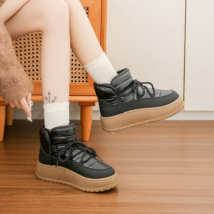 Female Insulated Cotton-padded Shoes