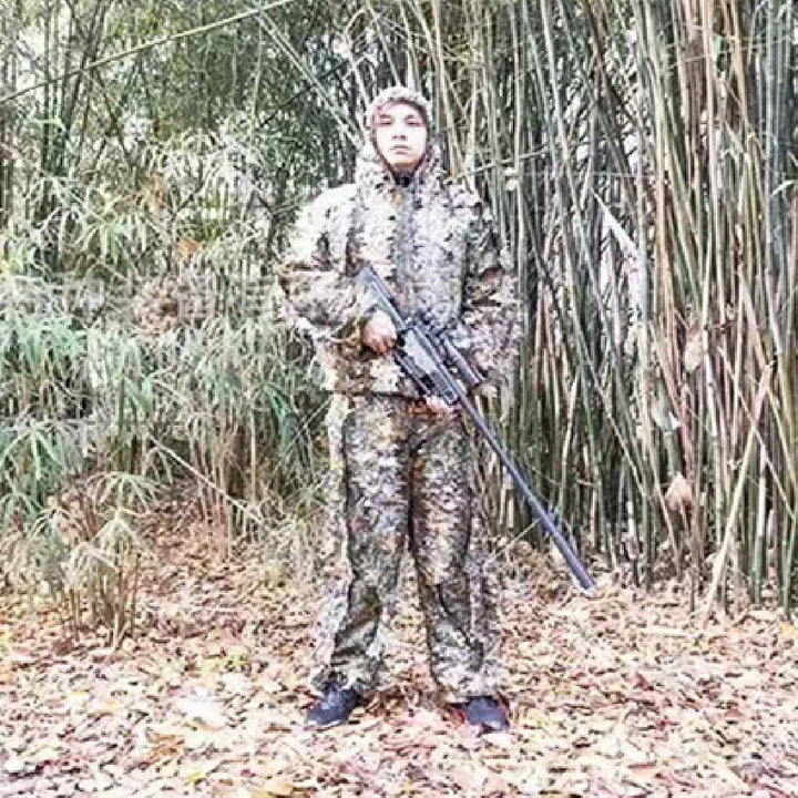 3D Hunting Hooded Camouflage
