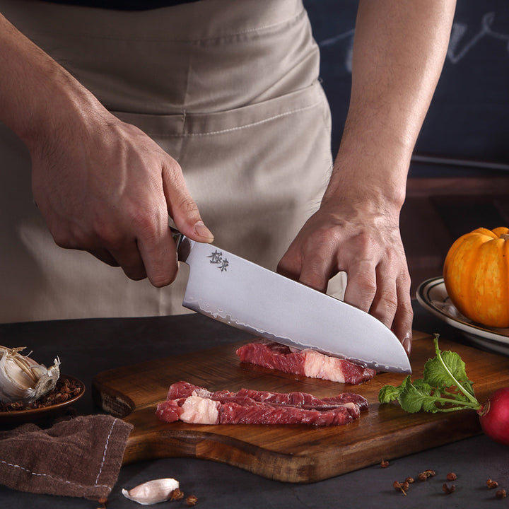 Steel hunting Butcher Knife