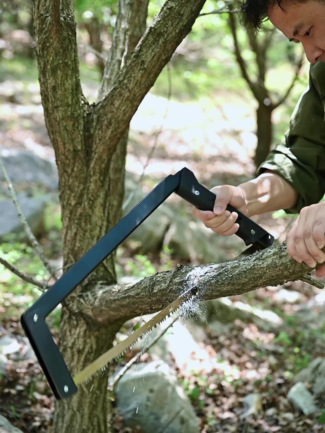 Wood Portable Strap Folding Saw