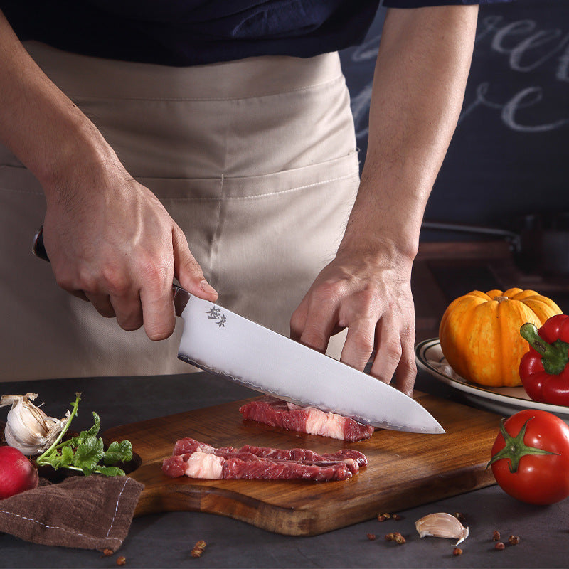 Steel hunting Butcher Knife