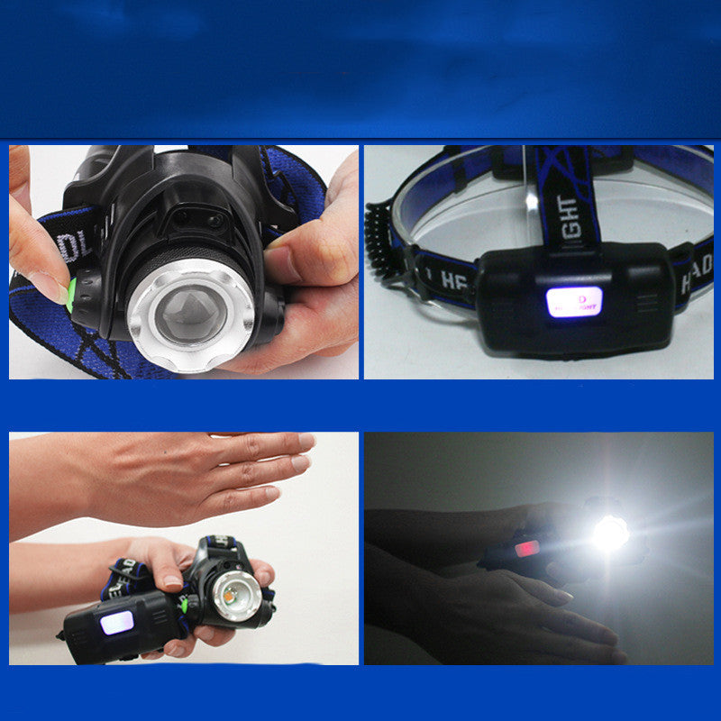 Led Red Light Sensor Headlight