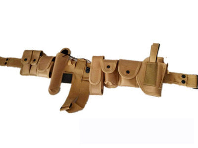 Multifunctional tactical ten-piece belt training duty belt