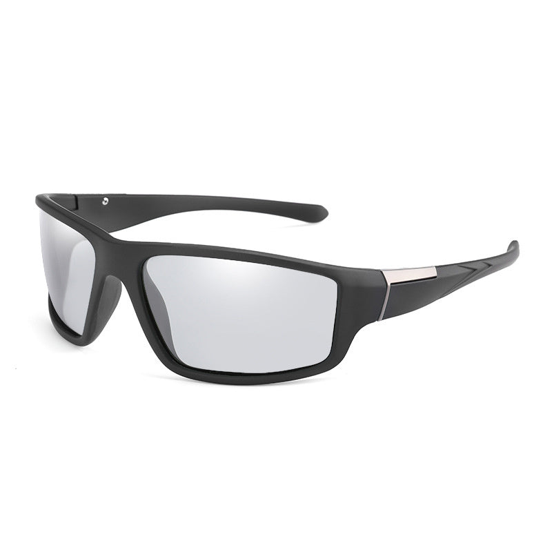 Matte Black Sport Sun Glasses