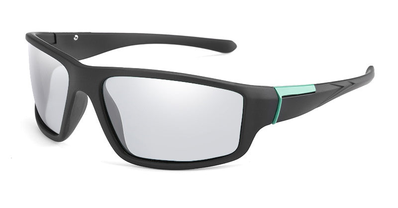 Matte Black Sport Sun Glasses