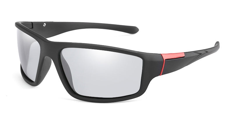 Matte Black Sport Sun Glasses