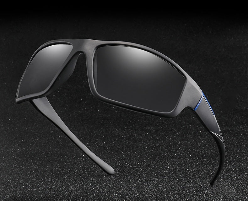 Matte Black Sport Sun Glasses