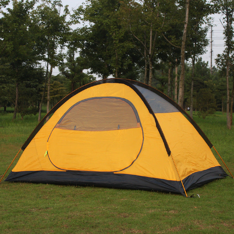 Outdoor Camping Double-layer Aluminum Tent