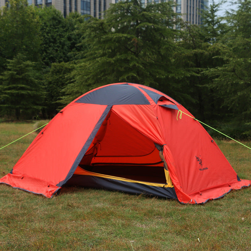 Outdoor Camping Double-layer Aluminum Tent