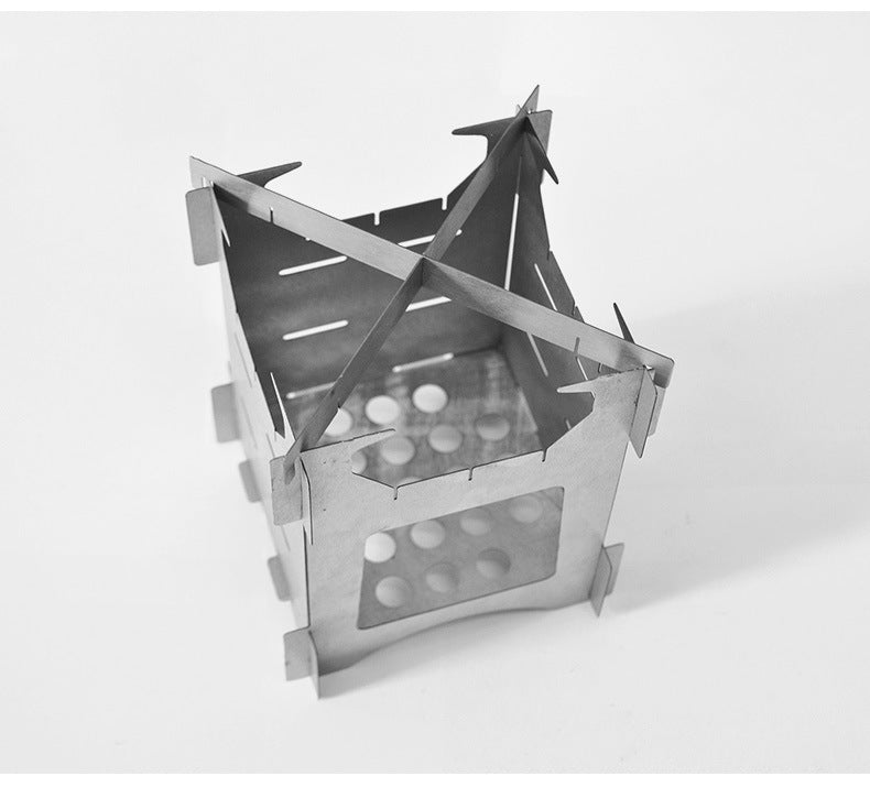 Portable Folding Camping Firewood Small Stove