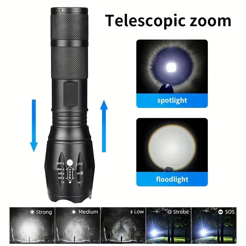 High Power LED Tactical Flashlight