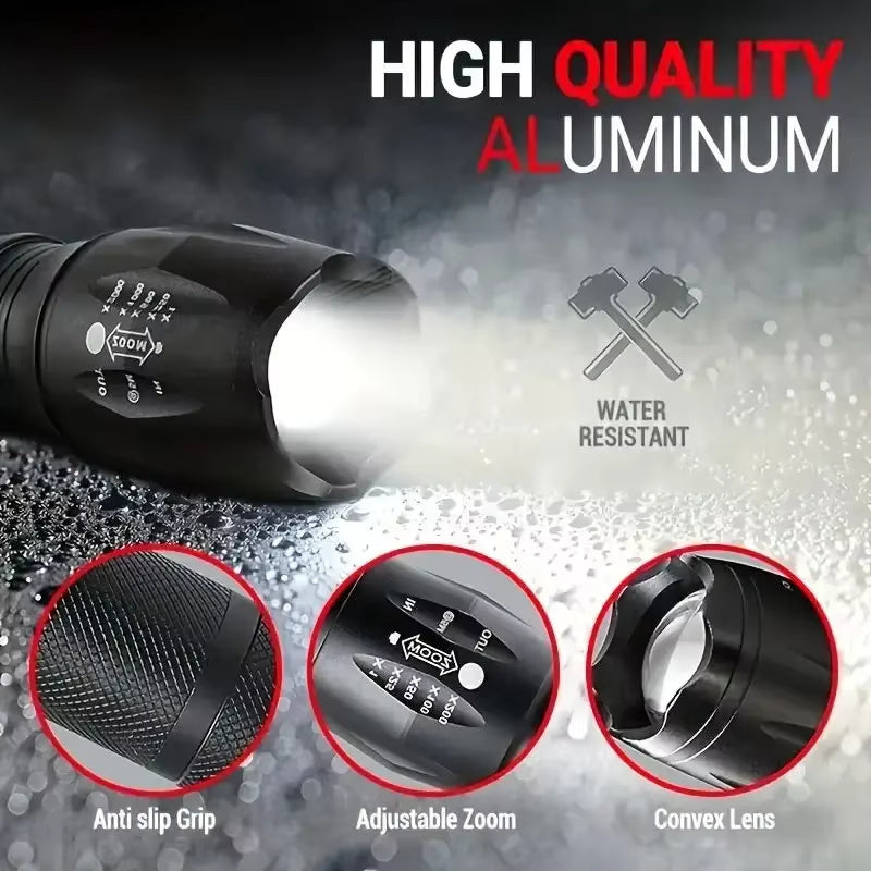 High Power LED Tactical Flashlight