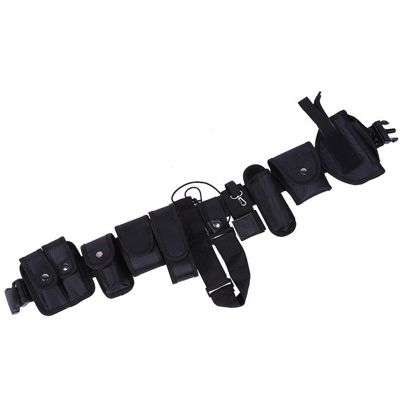 Multifunctional tactical ten-piece belt training duty belt
