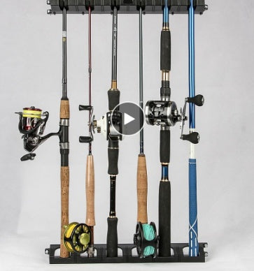 Luya fishing rod display stand