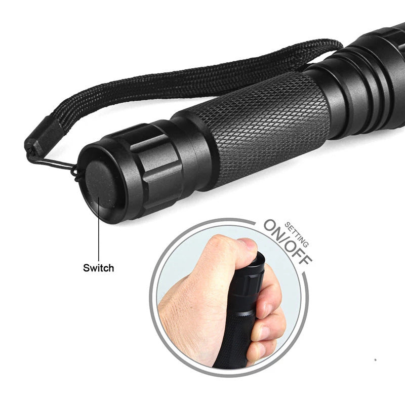 Portable Tactical Flashlight 501B