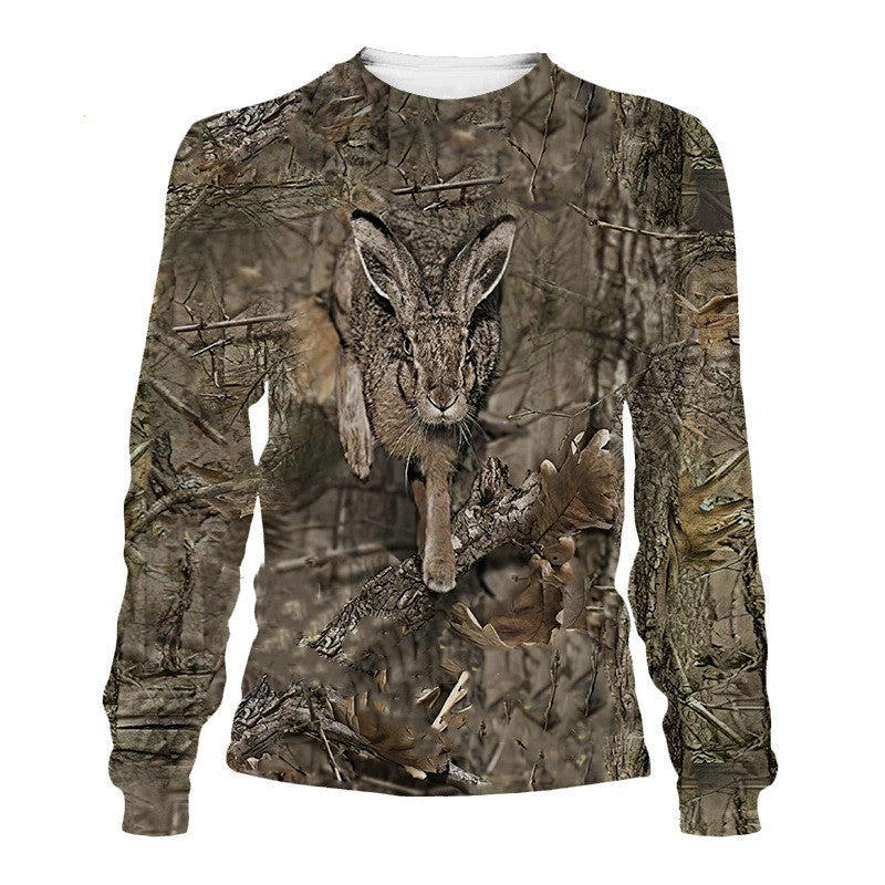 Hunting Camouflage Hooded Sweatshirt