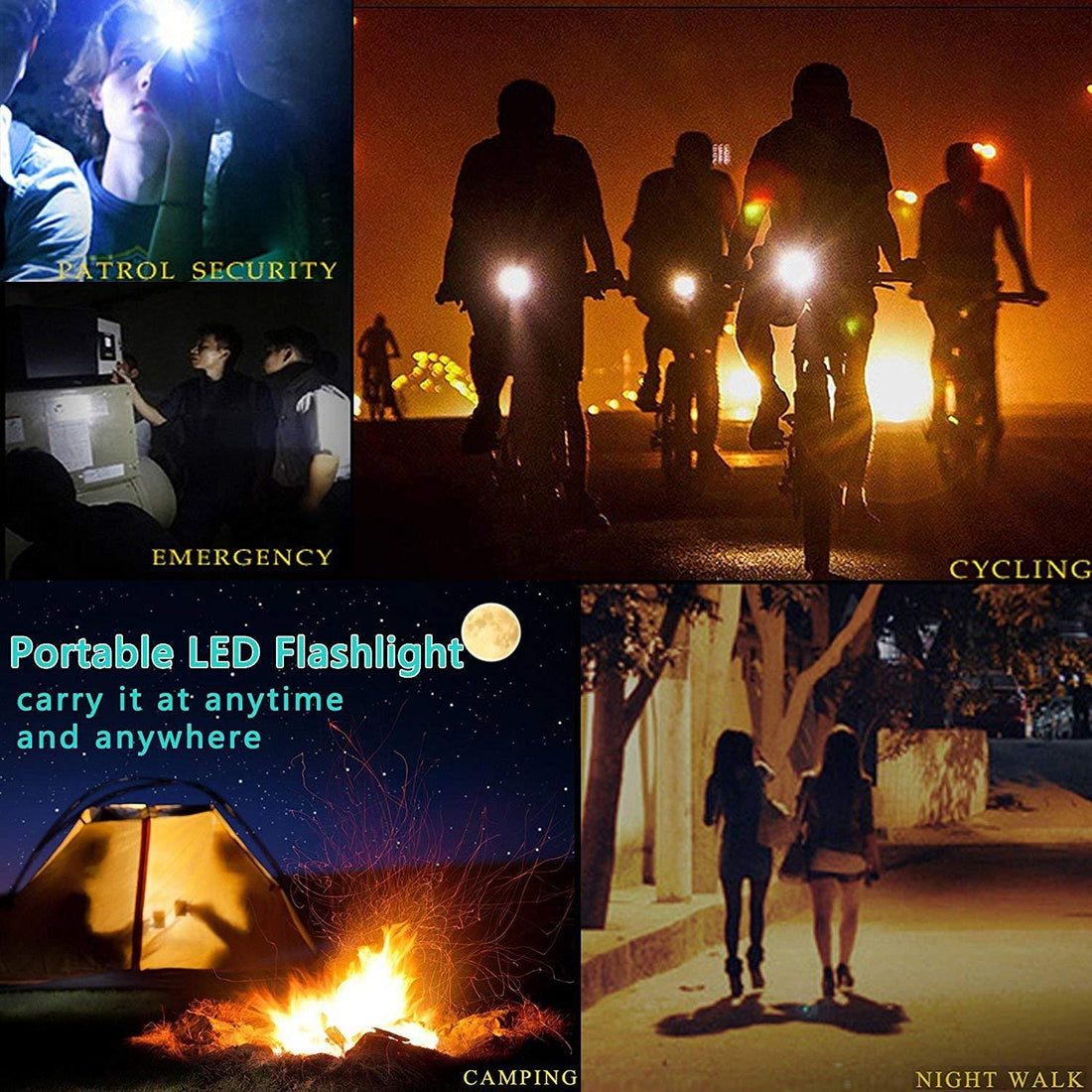 Tactical Portable LED Flashlight