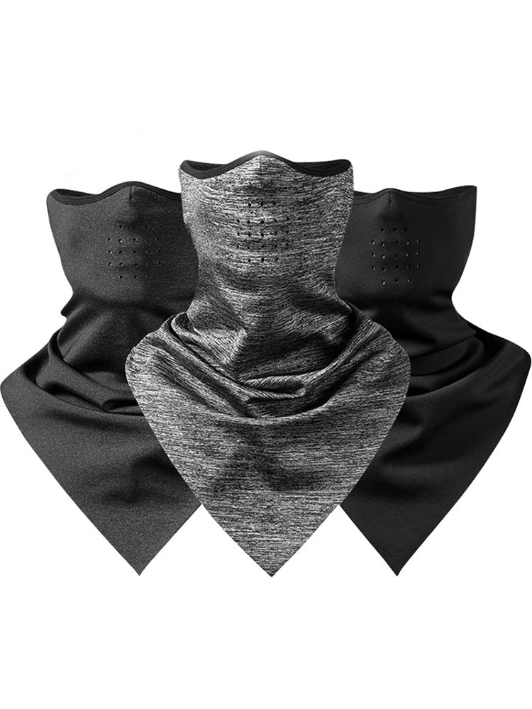 Men's And Women's Triangular Face Scarves