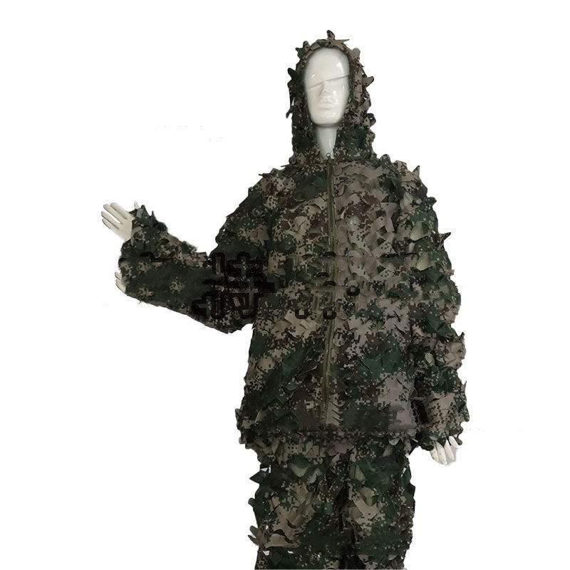 3D Hunting Hooded Camouflage