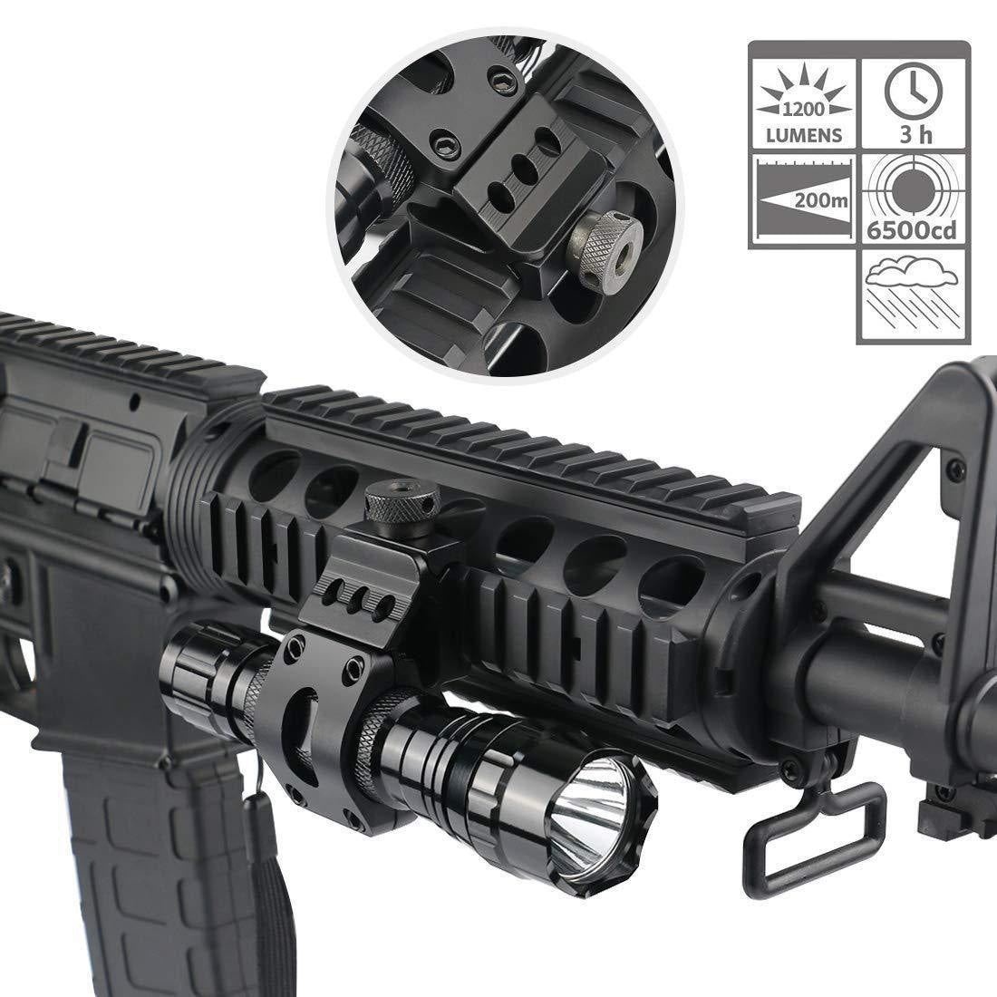 Portable Tactical Flashlight 501B