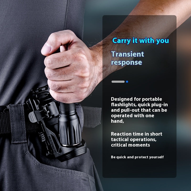 Tactical Quick Pull Flashlight