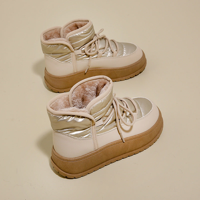 Female Insulated Cotton-padded Shoes