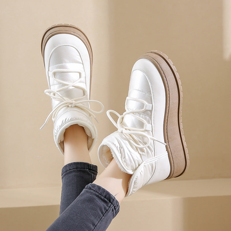 Female Insulated Cotton-padded Shoes
