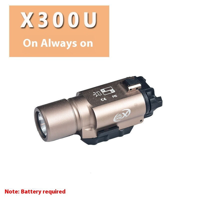 Lower Hanging Flashlight Tactical Red Laser