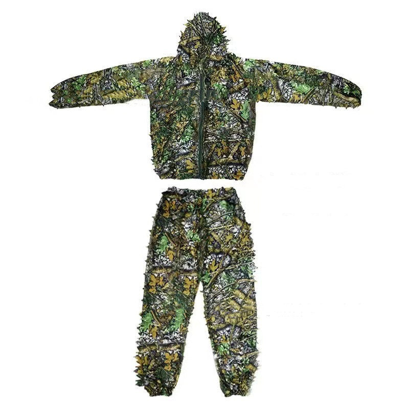 3D Hunting Hooded Camouflage