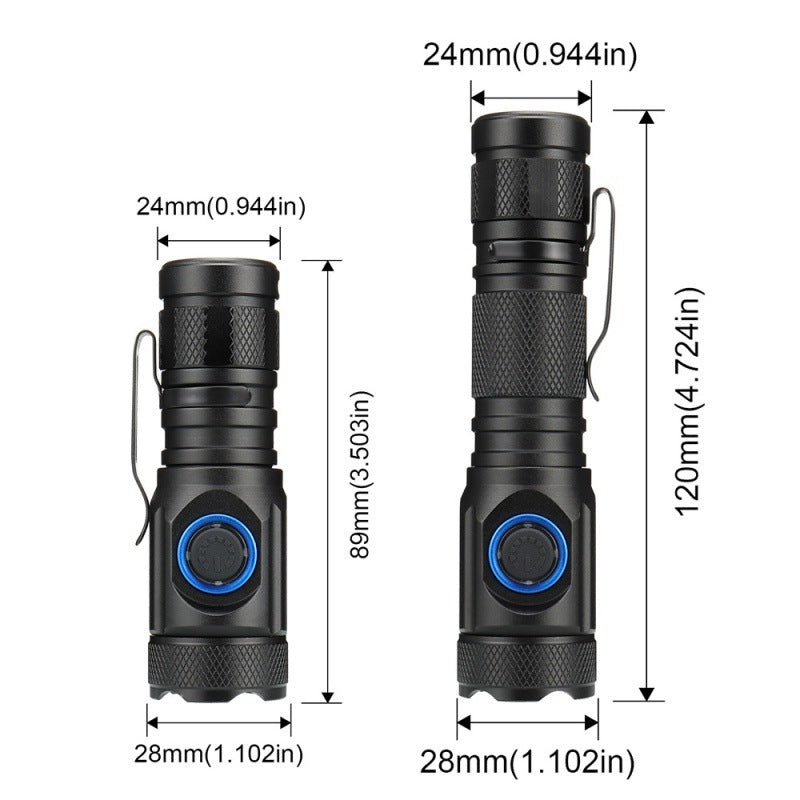 Rechargeable Powerful Tactical Flashlight