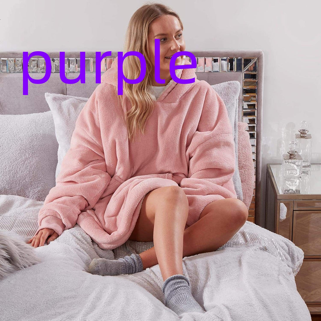 Flannel Blanket Winter Thermal Pajamas