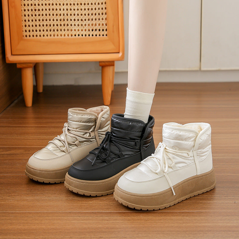 Female Insulated Cotton-padded Shoes