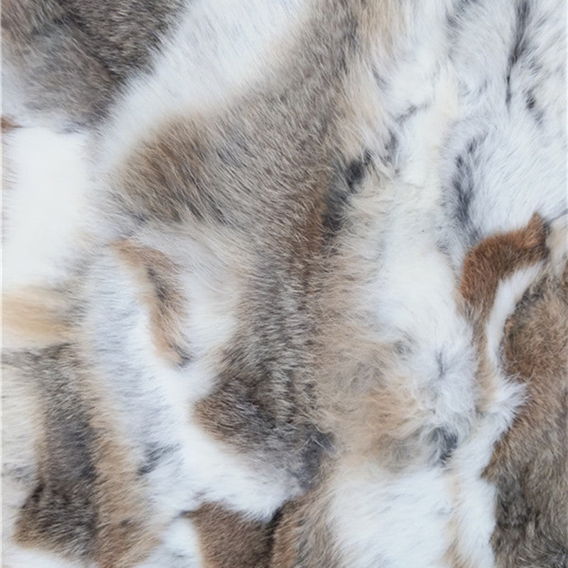 Rabbit Winter Fur Thermal Blankets