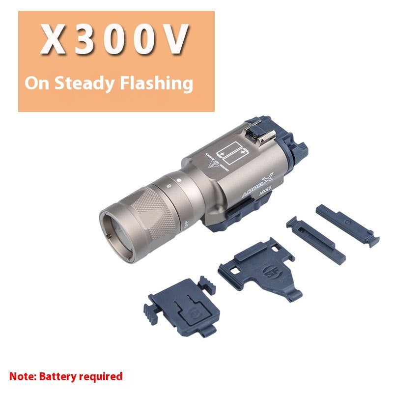 Lower Hanging Flashlight Tactical Red Laser