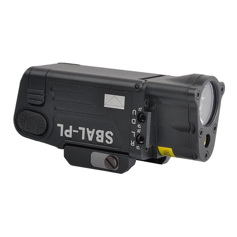 Lower Hanging Flashlight Tactical Red Laser