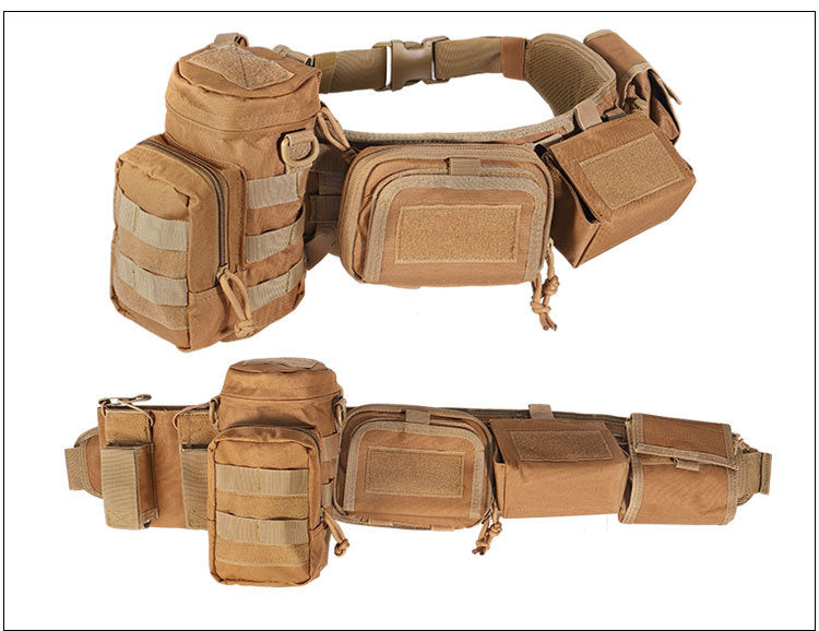 Camouflage Tactical Waist Molle Belt