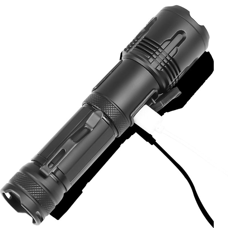 Strong Light Tactical Flashlight With Pen
