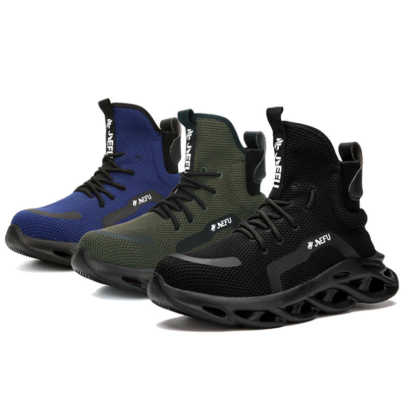 Men's High Top Breathable Safety Boots