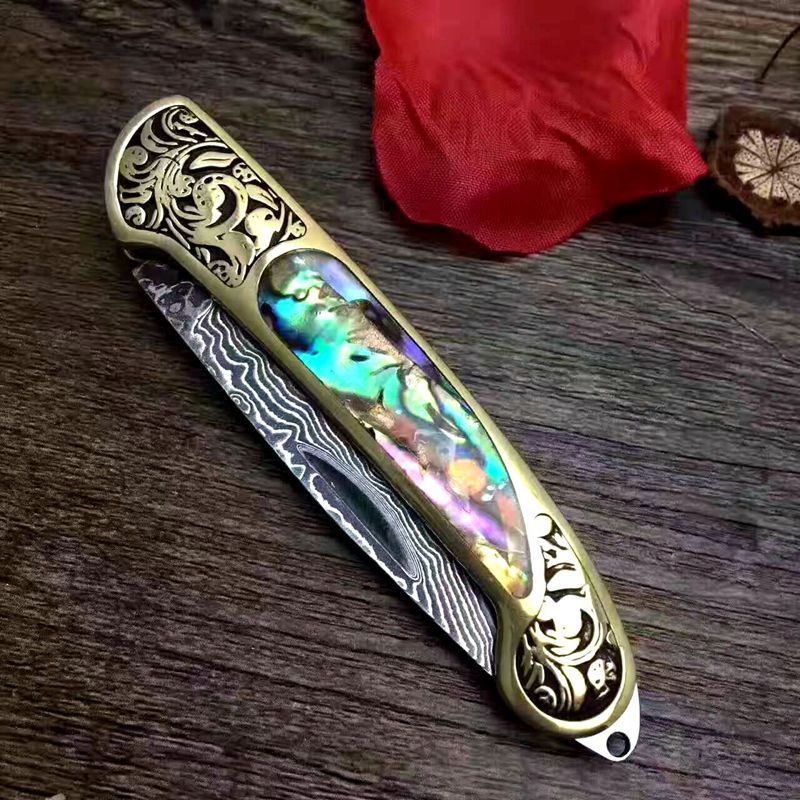 Camping Hunting Folding Combat Knife