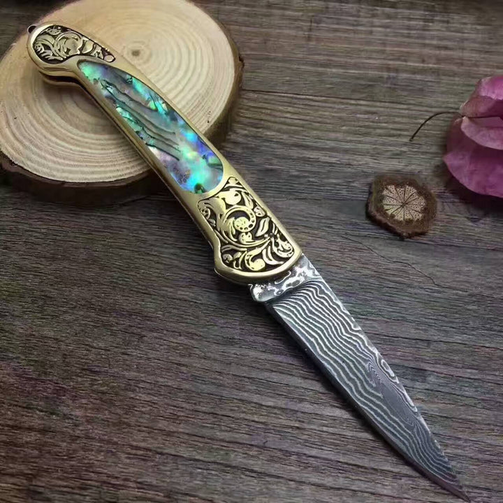 Camping Hunting Folding Combat Knife