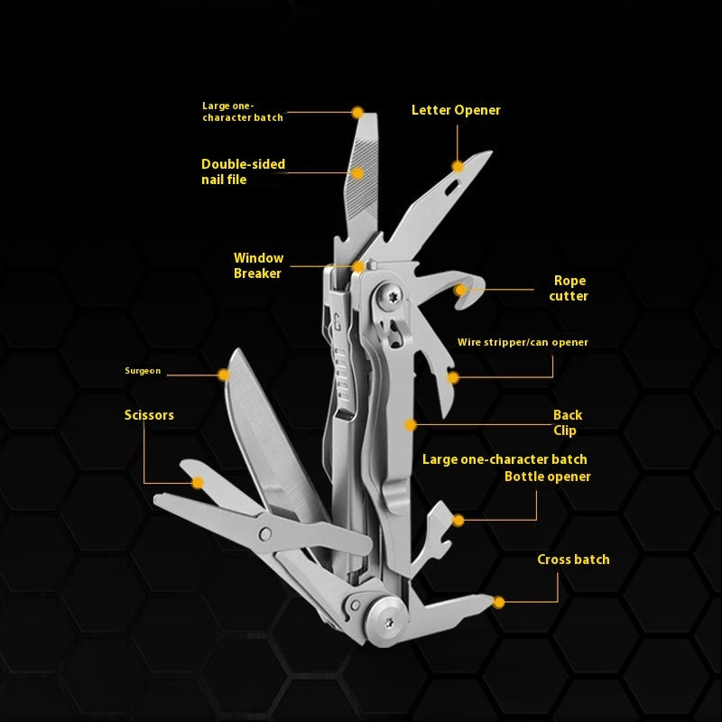 Pocket Knife Stainless Steel Multipurpose Tools